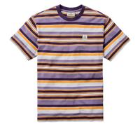 Passenger - Wild Pine Texture Stripe T-Shirt - T-shirt - XXL - heather multi stripe