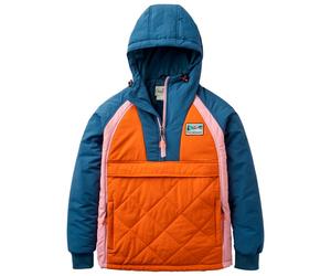 Passenger - Women's Alba 1/2 Zip Jacket - Veste de loisirs - XXL - dark denim / sunset orange