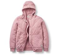 Passenger - Women's Clementine Recy. Quilted Popper Up Hoodie - Sweat à capuche - XS - pink haze