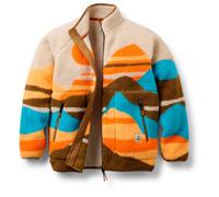Passenger - Women's Fairbanks 2.0 FZ Recy. Sherpa Fleece - Polaire sans manches - S - mountain sunset multi