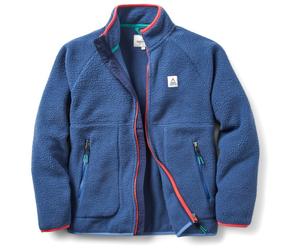 Passenger - Women's Fairbanks Full Zip Recycled Sherpa Fleece - Veste polaire - M - dark denim