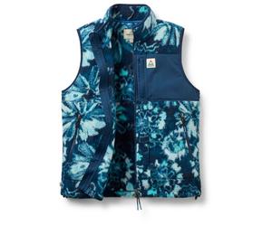 Passenger - Women's Fairbanks Full Zip Recycled Sherpa Gilet - Polaire sans manches - L - frost rich navy