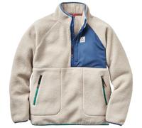 Passenger - Women's Home 2.0 1/2 Zip Recycled Sherpa Fleece - Veste polaire - XXL - oatmeal