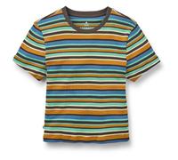 Passenger - Women's Out There Ribbed T-Shirt - T-shirt - M - espresso multi stripe