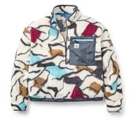 Passenger - Women's Ravi Recycled Sherpa Fleece - Pull polaire - XXL - abstract trails off white