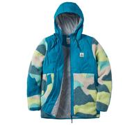 Passenger - Women's Sefton Recy. Deep-Pile Sherpa FZ Fleece - Veste polaire - L - vista patchwork aqua