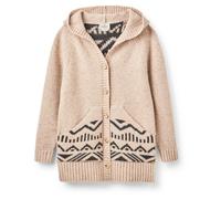 Passenger - Women's Snoozle Recycled Knitted Hooded Cardigan - Cardigan - L - oatmeal