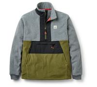 Passenger - Woodland Hoodless 2.0 1/2 Zip Recycl. Polar Fleece - Veste polaire - S - grey marl / khaki