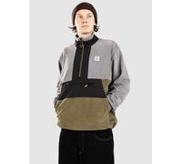 Passenger Woodland Hoodless 2.0 Half-Zip Pull polaire gris XL