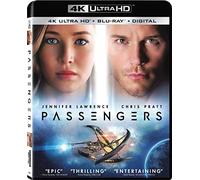 Passengers – Blu-ray 4K Ultra HD – Mastering 4K, copie numérique, version doublée et sous-titrée