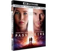 Passengers - 4k Ultra Hd + Blu-Ray 3d + Blu-Ray