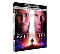 Passengers - 4k Ultra Hd + Blu-Ray 3d + Blu-Ray