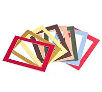 Passepartout-Online Passe-Partout 17 Couleurs 9x13-70x100 cm Le Noyau Blanc Mount Board - 70x100cm Inside for: 50x70cm - 908 - Vert Olive Clair