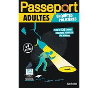 Passeport Adultes - Enquêtes policières - Cahier de vacances 2025
