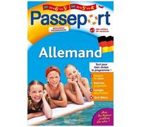 Passeport – Allemand : De la 6e à la 5e – Cahier de vacances 2026 – Hachette Pratique