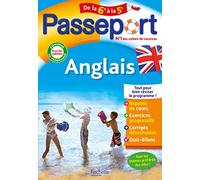 Passeport - Anglais - De la 6e à la 5e - Cahier de vacances 2025