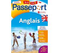 Hachette Pratique – Passeport Anglais – De la 6e à la 5e – Cahier de vacances 2026