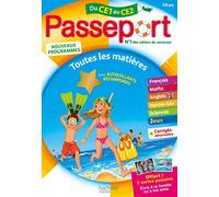 Passeport Cahier de Vacances 2020 - Toutes les matières du CE1 au CE2 - 7/8 ans