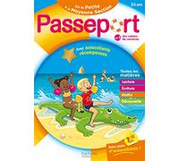 Passeport - De la Petite à la Moyenne Section 3/4 ans - Cahier de vacances 2024
