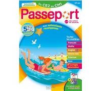 Passeport - Du CE2 au CM1 8/9 ans Cahier de vacances 2026 Michèle Bacon (Auteur), Jean-Etienne Hérété (Auteur), Xavier Knowles (Auteur), Thérèse Bonté (Illustration)