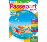 Michèle Bacon – Passeport Du CE2 au CM1 8/9 ans Cahier de vacances 2026 – Toutes les matières