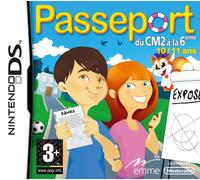Passeport du cm2 à la 6ème Nintendo DS Neuf PAL FR New 2DS 3DS Lite