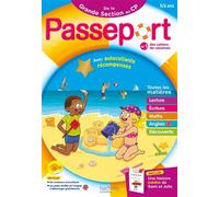 Passeport Maternelle - De la Grande Section au CP (5-6 ans) - Cahier de vacances 2026 - Bernard Jenner - Hachette Education - broché - Scolaire / Universitaire