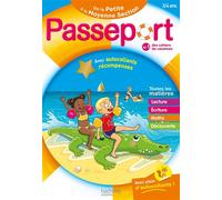 Passeport Maternelle - De la Petite à la Moyenne Section (3-4 ans) - Cahier de vacances 2026 - Nadia Poure - Hachette Education - broché - Scolaire / Universitaire