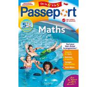 Philippe Rousseau – Passeport : Maths de la 6e à la 5e – Cahier de vacances 2026