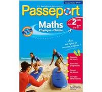 Passeport - Maths / Physique-Chimie - De la 2de à la 1re - Cahier de vacances 2025 Danielle Kieken (Auteur), Jean-Claude Martin (Auteur), Michel Barde (Auteur), Nathalie Barde (Auteur), Anne Laure Ram