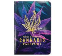 Passeport médical et récréatif pour le canna arnet de bord de marijuana et journal de suivi du cannabis - Un excellent cadeau pour les patients atteints de marijuana et les amateurs de cannabis