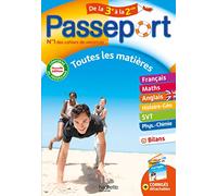 Passeport - Toutes les matières - De la 3e à la 2nde - Cahier de vacances 2024