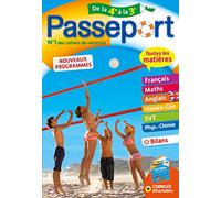 Passeport - Toutes les matières de la 4e à la 3e - Cahier de vacances 2021
