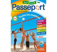 Passeport - Toutes les matières - De la 4e à la 3e - Cahier de vacances 2024
