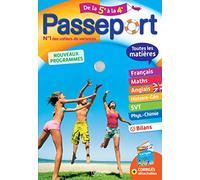 Passeport Toutes les matières - De la 5e à la 4e - Cahier de vacances