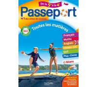 Isabelle de Lisle et al. – Passeport – Toutes les matières – 5e à 4e – Cahier de vacances 2026