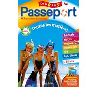 Passeport - Toutes les matières - De la 6e à la 5e - Cahier de vacances 2025