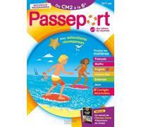 Passeport Toutes Les Matières Du Cm2 À La 6e