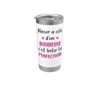 Passer a côté d'une boudeuse parfaite humour boudeuse Gobelet isotherme en acier inoxydable double paroi