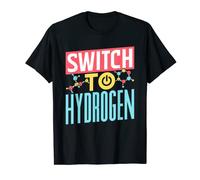 Passer À L'hydrogène Énergie Périodique Hybride Puissance T-Shirt