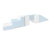 Passerelle 5 blocs blanc bleu pastel Vert G