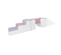 Passerelle 5 blocs blanc gris violet