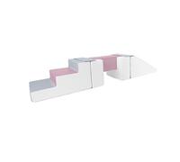 Passerelle 5 blocs blanc gris violet