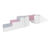 Passerelle 5 blocs blanc gris violet