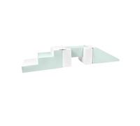 Passerelle 5 blocs blanc Menthe