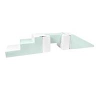Passerelle 5 blocs blanc Menthe Vert G