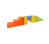 Passerelle 5 blocs jaune vert bleu orange