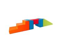 Passerelle 5 blocs vert rouge bleu marine orange