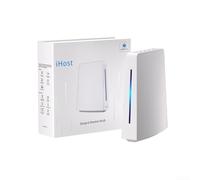 Passerelle de mémoire intelligente de 2 Go/4 Go pour une intégration transparente de pour Zigbee, contrôle avancé des scènes intelligentes, sécurité améliorée IHost Smart Home Hub (version iHost 4 Go)