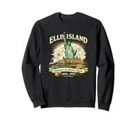 Passerelle d'immigration d'Ellis Island : Histoire du rêve américain Sweatshirt